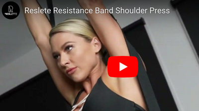 How To Do a Resistance Band Overhead Shoulder Press