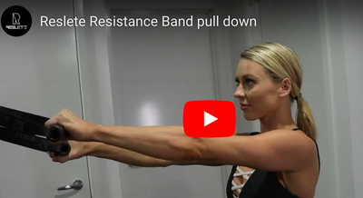 How to do a Resistance Band Lat Pull Down